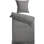 Bettwäsche-Garnitur von Kinzler, in der Farbe Grau, aus Damast, andere Perspektive, Vorschaubild