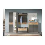 Garderobenpaneel von XONOX.home, in der Farbe Grau, aus Holzwerkstoff, andere Perspektive, Vorschaubild