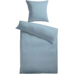 Bettwäsche-Garnitur von Kinzler, in der Farbe Blau, aus Fleece, andere Perspektive, Vorschaubild