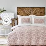 Bettwäsche-Garnitur von KARACA HOME, in der Farbe Rosa, aus Baumwolle, Vorschaubild