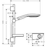 hansgrohe Duschsystem der Marke Hansgrohe