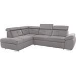 Ecksofa von exxpo - sofa fashion, in der Farbe Silber, andere Perspektive, Vorschaubild