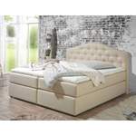 Boxspringbett von Maison Belfort, in der Farbe Beige, aus Strukturstoff, andere Perspektive, Vorschaubild