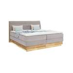 Boxspringbett von OTTO products, in der Farbe Grau, aus Polyester, andere Perspektive, Vorschaubild