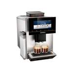 Kaffeevollautomat von Siemens, in der Farbe Silber, aus Edelstahl, andere Perspektive, Vorschaubild