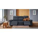 2/3-Sitzer Sofa von PLACES OF STYLE, in der Farbe Grau, aus Kunstleder, andere Perspektive, Vorschaubild