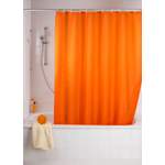 Duschvorhang von Wenko, in der Farbe Orange, aus Polyester, andere Perspektive, Vorschaubild