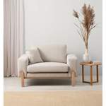 Loungesessel von OTTO products, in der Farbe Beige, aus Massivholz, andere Perspektive, Vorschaubild