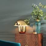 Beistelltischlampe von KARE Design, in der Farbe Gold, aus Metall, Vorschaubild