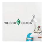 Wandtattoo von Werder Bremen, in der Farbe Grün, andere Perspektive, Vorschaubild