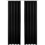 Gardine von My Home, in der Farbe Schwarz, aus Polyester, andere Perspektive, Vorschaubild