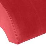 Relaxsessel von Möbel4Life, in der Farbe Rot, aus Samtvelours, andere Perspektive, Vorschaubild