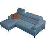 Ecksofa von Egoitaliano, in der Farbe Blau, aus Holzwerkstoff, andere Perspektive, Vorschaubild