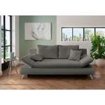 2/3-Sitzer Sofa von Benformato, in der Farbe Grau, aus Textil, andere Perspektive, Vorschaubild