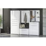 Garderobenschrank von PLACES OF STYLE, in der Farbe Weiss, aus Holzwerkstoff, andere Perspektive, Vorschaubild