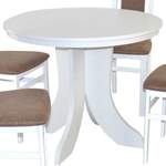 Esstisch von Möbel4Life, in der Farbe Weiss, aus Strukturstoff, andere Perspektive, Vorschaubild