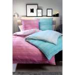 Bettwäsche-Garnitur von casa NOVA, in der Farbe Rosa, aus Baumwolle, andere Perspektive, Vorschaubild