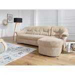 Ecksofa von DOMO collection, in der Farbe Beige, aus Chenille, andere Perspektive, Vorschaubild