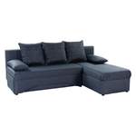 2/3-Sitzer Sofa, in der Farbe Blau, aus Kunststoff, andere Perspektive, Vorschaubild