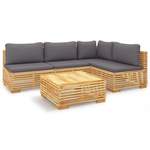 5-Sitzer Lounge-Set der Marke Union Rustic