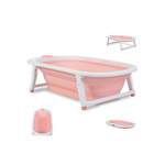 Freistehende Badewanne von Cangaroo, in der Farbe Rosa, aus Kunststoff, andere Perspektive, Vorschaubild