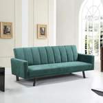 2/3-Sitzer Sofa von OKAY, in der Farbe Grün, andere Perspektive, Vorschaubild