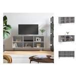 TV-Schrank von vidaXL, in der Farbe Grau, aus Holzwerkstoff, andere Perspektive, Vorschaubild