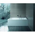 Freistehende Badewanne von Duravit, in der Farbe Weiss, aus Kunststoff, Vorschaubild