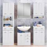 Badezimmerschrank von HELD MÖBEL, in der Farbe Weiss, aus Holzwerkstoff, andere Perspektive, Vorschaubild