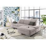 Ecksofa von set one by Musterring, in der Farbe Grau, aus Metall, andere Perspektive, Vorschaubild