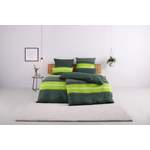Bettwäsche-Garnitur von My Home, in der Farbe Grün, aus Baumwolle, Vorschaubild