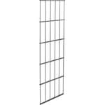 Sichtschutz von ALWA, in der Farbe Grau, aus Stahl, andere Perspektive, Vorschaubild