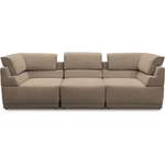 2/3-Sitzer Sofa von DOMO collection, aus Microfaser, andere Perspektive, Vorschaubild