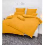 Bettwäsche-Garnitur von JANINE, in der Farbe Gelb, aus Baumwolle, Vorschaubild