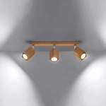 Deckenlampe von famlights, in der Farbe Braun, aus Holz, andere Perspektive, Vorschaubild