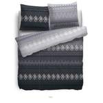 Bettwäsche-Garnitur von HnL Living, in der Farbe Grau, aus Baumwolle, andere Perspektive, Vorschaubild