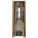Garderobenschrank von Cassando, in der Farbe Grau, aus Holzwerkstoff, andere Perspektive, Vorschaubild