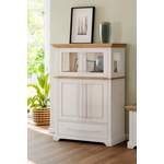 Highboard von home affaire, in der Farbe Weiss, aus Kiefer, andere Perspektive, Vorschaubild