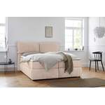 Boxspringbett von andas, in der Farbe Beige, aus Polyester, andere Perspektive, Vorschaubild