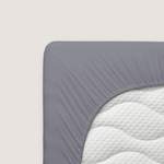 Matratzenschoner von schlafgut, in der Farbe Grau, aus Baumwolle, andere Perspektive, Vorschaubild