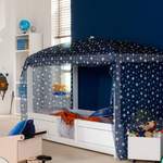 Kinderbett von LIFETIME Kidsrooms, in der Farbe Weiss, aus Kiefernholz, Vorschaubild