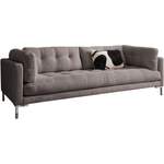 2/3-Sitzer Sofa von Trends by HG, in der Farbe Grau, aus Metall, andere Perspektive, Vorschaubild