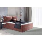 Boxspringbett von Sofnet, in der Farbe Rosa, aus Polyester, andere Perspektive, Vorschaubild