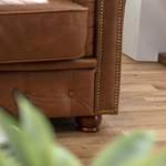 Sofagarnitur von Max Winzer®, in der Farbe Braun, aus Leder, andere Perspektive, Vorschaubild