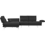 2/3-Sitzer Sofa von CALIA ITALIA, in der Farbe Grau, aus Leder, andere Perspektive, Vorschaubild