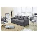 2/3-Sitzer Sofa von JOB, in der Farbe Grau, aus Spanplatte, andere Perspektive, Vorschaubild