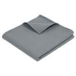 Bettuberwurf von ZOLLNER, in der Farbe Grau, aus Baumwolle, andere Perspektive, Vorschaubild