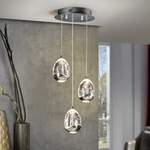 LED-Cluster-Pendelleuchte 3-flammig der Marke Ebern Designs