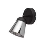 Wandlampe von searchlight, in der Farbe Schwarz, aus Metall, andere Perspektive, Vorschaubild