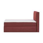 Boxspringbett von Boxi, in der Farbe Rot, andere Perspektive, Vorschaubild